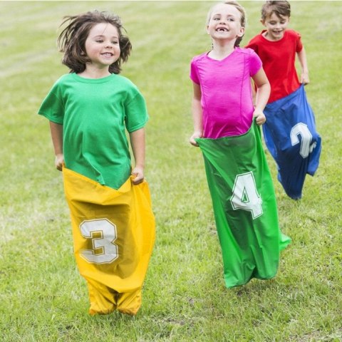 WOOPIE Worki do Skakania Zestaw Animacyjny Kinder Party 4 szt