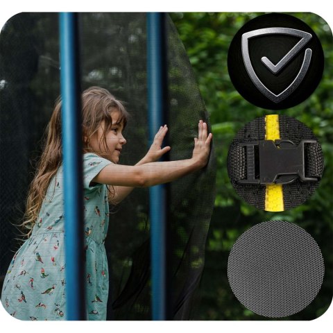 Trampolina ogrodowa 10ft/312cm z siatką wewnętrzną i drabinką