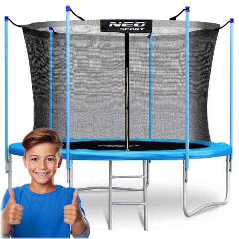 Trampolina ogrodowa 10ft/312cm z siatką wewnętrzną i drabinką