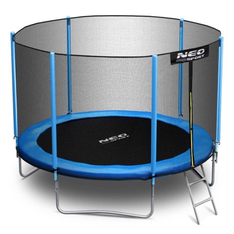 Trampolina ogrodowa 10ft/312cm z siatką zewnętrzną i drabinką