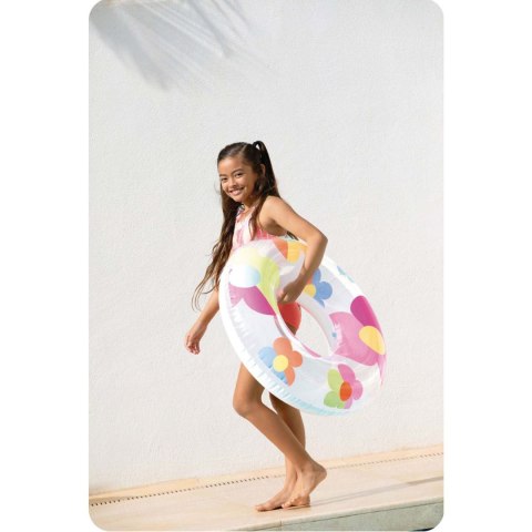 Koło do pływania kwiaty 81 cm INTEX 59259