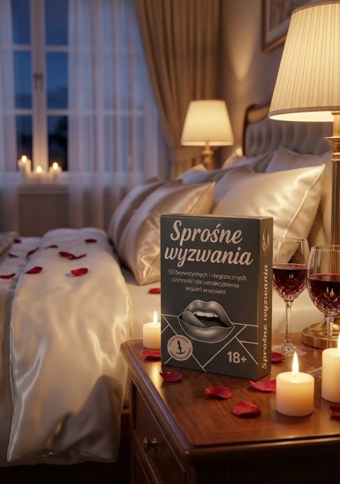 Gra Planszowa Dla Dorosłych - SPROŚNE WYZWANIA - 50 NIEGRZECZNYCH ZADAŃ