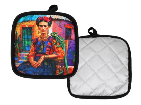 Kpl. Łapka i rękawica kuchenna - F. Kahlo, Autoportret (CARMANI)