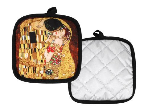 Kpl. Łapka i rękawica kuchenna - G. Klimt, Pocałunek i Drzewo życia (CARMANI)