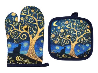 Kpl. Łapka i rękawica kuchenna - Inspirowane malarstwem V. van Gogh (CARMANI)