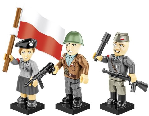 Figurki powstańców warszawskich 1944 zestaw