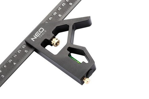 Kątownik wielofunkcyjny aluminiowy 30 cm