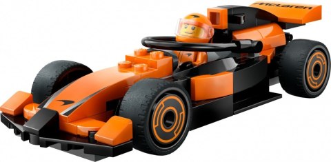 Klocki city 60442 f1 kierowca i bolid mclaren