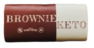 BATON BROWNIE KETO BEZ DODATKU CUKRÓW BEZGLUTENOWY 50 g - WARSZAWSKI