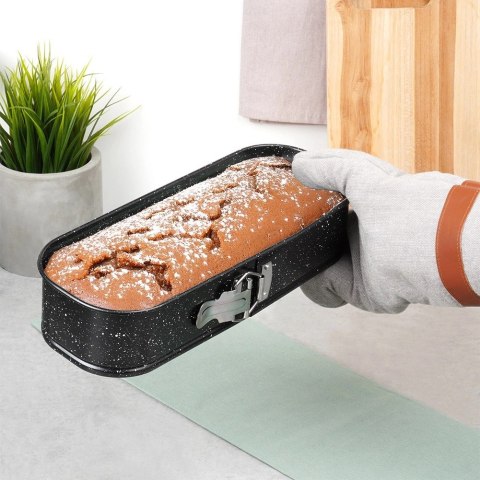 Forma do Chleba Rozpinana VILDE Granitowa 31 cm Stal Węglowa z Dnem