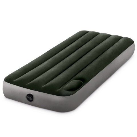 Jednoosobowy materac dmuchany 191x76x25 cm z wbudowaną pompką INTEX 64760