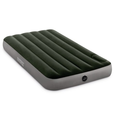 Jednoosobowy materac dmuchany 191x99x25 cm z wbudowaną pompką INTEX 64761