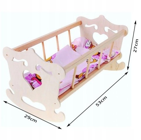 Kołyska serce MAL 54422