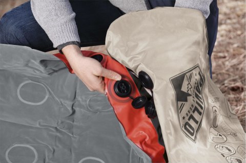 Materac Dmuchany Kempingowy z Poduszką BESTWAY Queen 203 x 152 x 22 cm