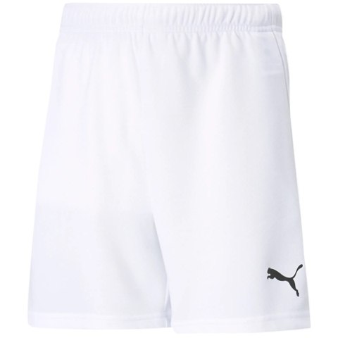 ND05_S9847-152cm 704943 03 Spodenki męskie Puma teamRISE Short Jr białe 704943 03 r.152cm