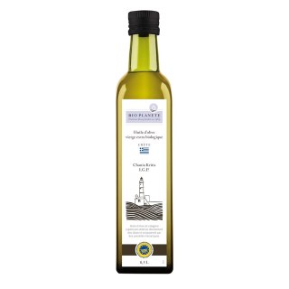 OLIWA Z OLIWEK EXTRA VIRGIN PGI KRETA BIO 500 ml - BIO PLANETE