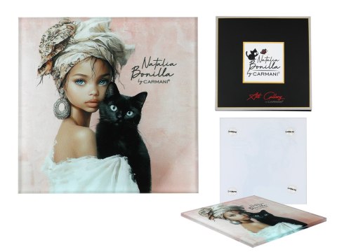 Podkładka szklana - N. Bonilla (CARMANI)