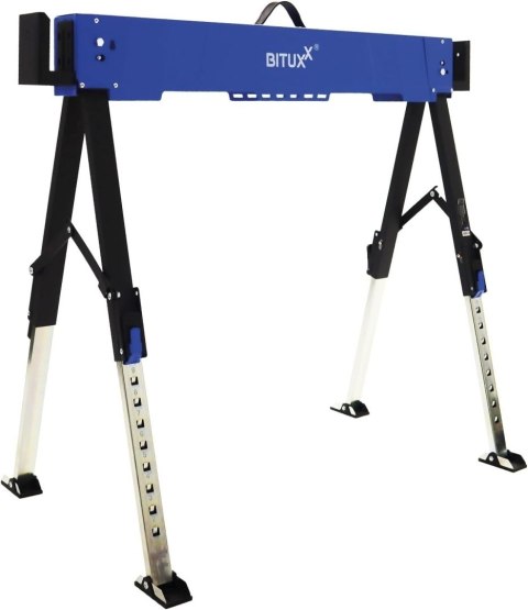 Stojak roboczy składany regulowany 600 kg 62-87 cm zestaw 2 szt