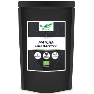 HERBATA ZIELONA MATCHA BIO 500 g - BIO PLANET INTERNATIONAL