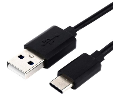 KK21T Kabel usb typ-c 1m czarny