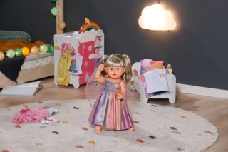 Sukienka tęczowa baby born 43 cm