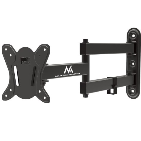 Uchwyt / wieszak do TV lub monitora Maclean, max. VESA 100x100, 13-32", 30kg, czarny, MC-417
