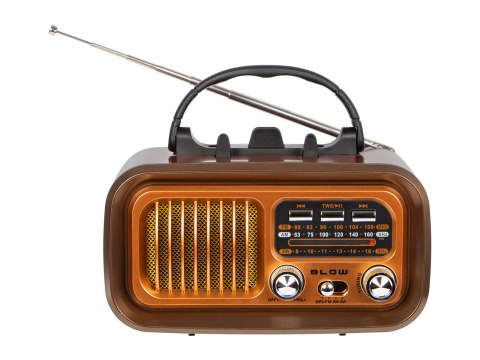 77-555# Radio przenośne analogowe am/fm bt blow ra16 solarne