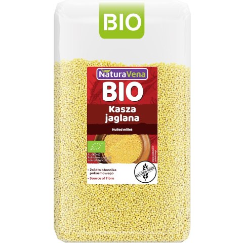 KASZA JAGLANA BEZGLUTENOWA BIO 1 kg - NATURAVENA