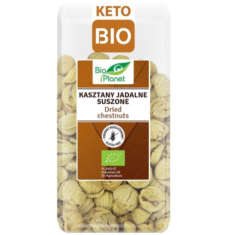 KASZTANY JADALNE SUSZONE BEZGLUTENOWE BIO 400 g - BIO PLANET