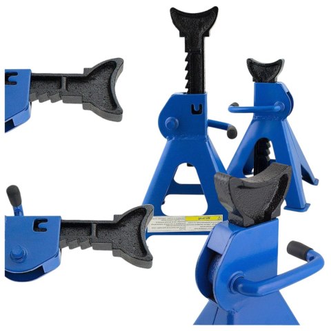 Kobyłki samochodowe 3t warsztatowe podstawki podpory zestaw 2x stalowe