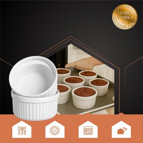 Kokilka - naczynie żaroodporne 6 szt. Ruhhy 25705