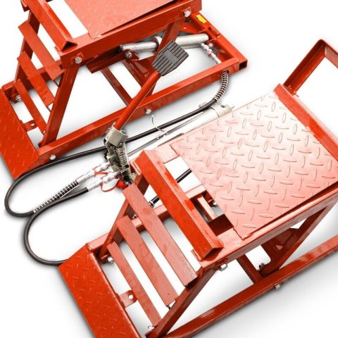 Najazdy hydrauliczne rampy samochodowe 2720 kg regulowane 16 40 cm suv