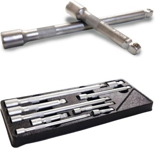 Przedłużki nasadowe 3/8" 40 75 150 250 400 mm 5 szt.