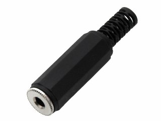 2205# Gniazdo jack 3.5 mn na kabel plastikowe 1 szt.