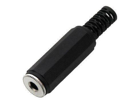 2205# Gniazdo jack 3.5 mn na kabel plastikowe 1 szt.