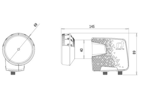 77-180# Konwerter sat inverto twin home pro