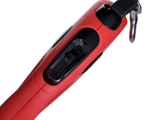 Smycz NEW CLASSIC S taśma -5m -do 15kg czerwony