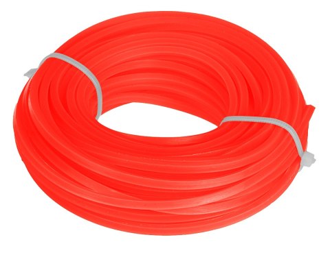 Żyłka do podkaszarki kwadratowa śr. 3 mm, dł. 15 m