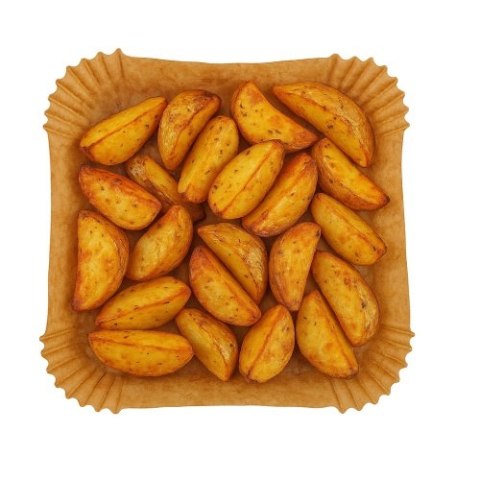 AD 6731 Papierowe wkłady do frytkownicy - 16 cm| 100 szt. | do 240°c | biodegradowalne