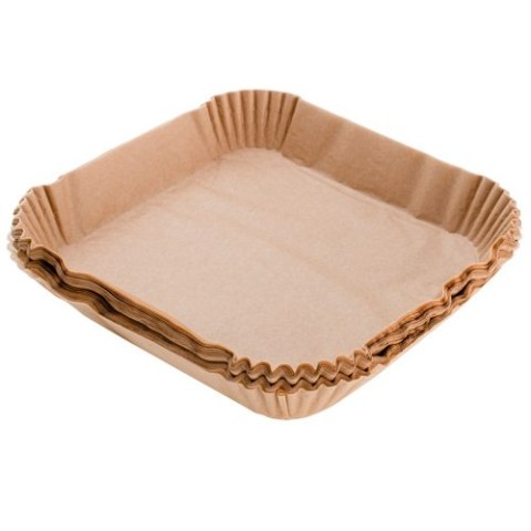 AD 6733 Papierowe wkłady do frytkownicy powietrznej | 100 szt. | 23 cm | do 240°c | biodegradowalne