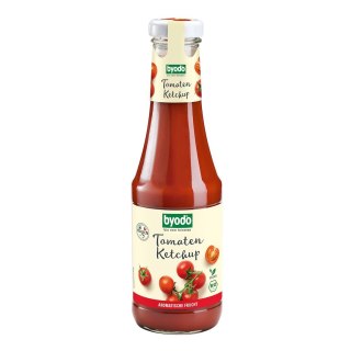 KETCHUP ŁAGODNY BEZGLUTENOWY BIO 500 ml - BYODO
