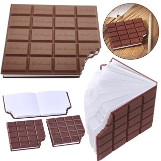 Notatnik Szkolny Biurowy Czekolada Bezliniowy Pachnący Brązowy