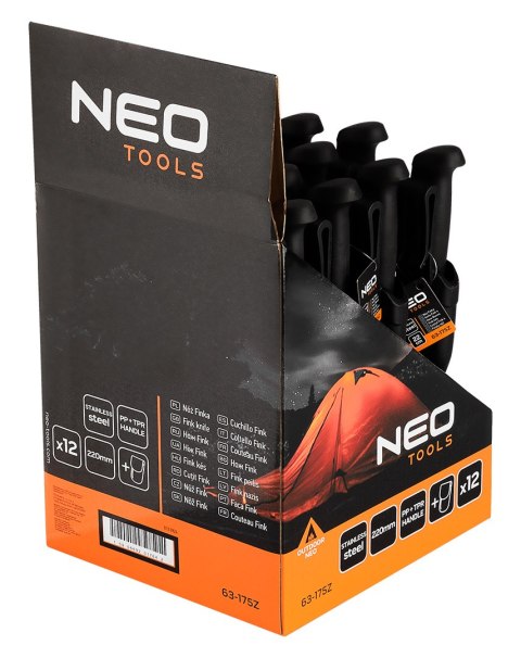 Nóż Finka 22 cm, display po 12 szt.