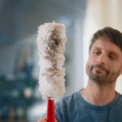 Wkłady do miotełki do kurzu Vileda Flex&Catch, 10 sztuk, Włókna 100% z recyklingu, Wkład 360°