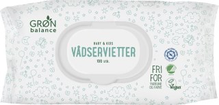 CHUSTECZKI NAWILŻANE PODRÓŻNE DLA DZIECI ECO 100 szt. - GRON BALANCE