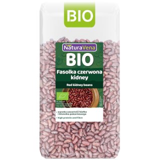 FASOLKA CZERWONA KIDNEY BIO 400 g - NATURAVENA