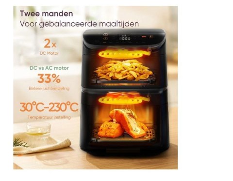 Frytownica 10.8L Cosori black