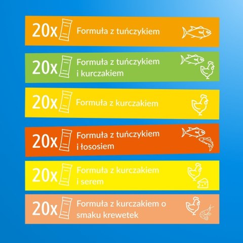 INABA CAT CHURU 120P CHICKEN&TUNE 120x14g