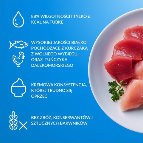 INABA CAT CHURU 80P TUNA RECIPE 80x14g