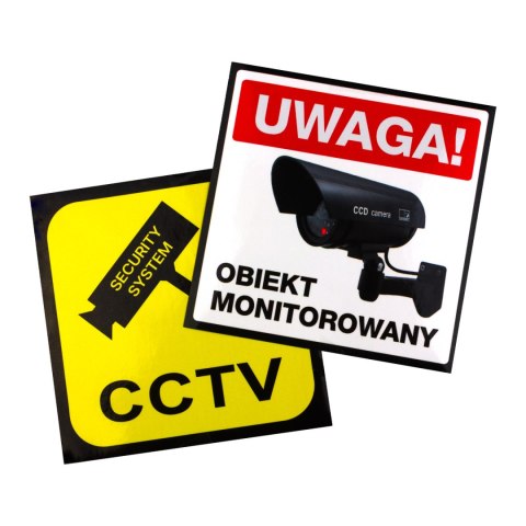 Atrapa kamery tubowej, diody IR LED, czarna, zasilanie 2xAA (brak w zestawie), ABS, IR1800 B